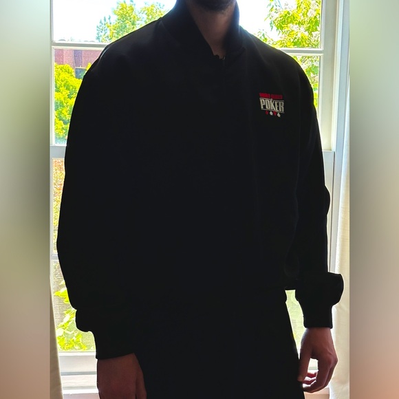 World Series of Poker ♣️ Men’s Bomber Jacket Reversible XXL - Picture 4 of 5